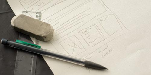 inFoto tutorials wireframes